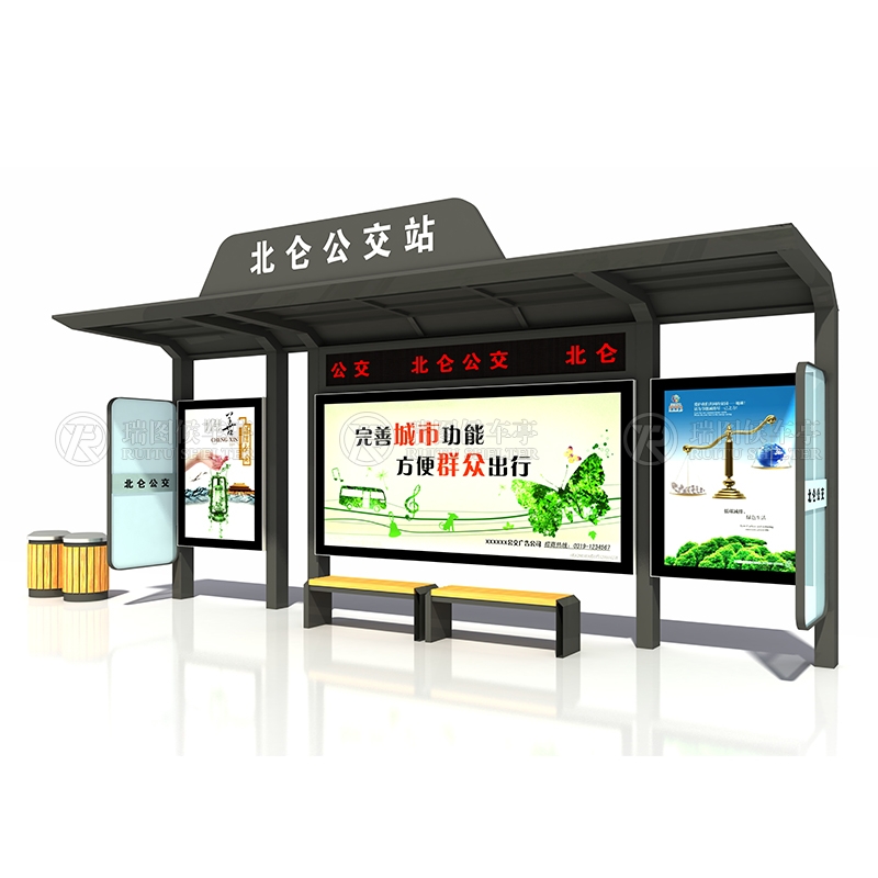 候車(chē)亭站臺(tái)功能定制，打造人性化公共交通空間